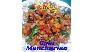 CRISPY GOBI MANCHURIAN  RESTAURANT STYLE VEG MANCHURIAN  JKS FOODNETWORK [upl. by Anaujait]