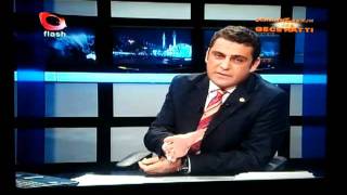 Gökhan Taşkın Gece Hattı 16122011 Flash TV Canlı Yayında Küfür [upl. by Ennovaj54]