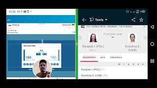 Swiatek vs Svitolina Live Stream  Dubai Open 2024  Iga Świątek vs Elina Svitolina Live [upl. by Ahsiam908]