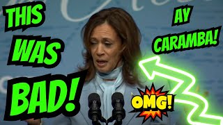 Kamala Harris Gaffes Shows Off ANOTHER NEW ACCENT Today at Hispanic Caucus Institute Event funny [upl. by Yeliac725]