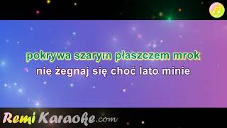 Wojciech Gąsowski  Zielone wzgórza nad Soliną karaoke  RemiKaraokecom [upl. by Yram]