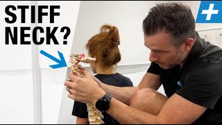 Increasing Neck Rotation with Joint Mobilisation [upl. by Ellecram]