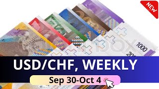 USD CHF Technical Analysis for the week of September 30October 4 2024 [upl. by Supple]