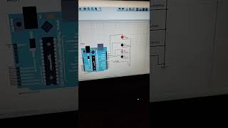 Microcontroller se bnaya Maine light control connection with Proteus [upl. by Gae506]