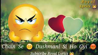 Jara Jara Song 30 Second Whatsapp Status Video  Royal Lyrics [upl. by Scrivenor]