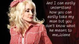 Jolene Dolly Parton Lyrics [upl. by Yeh]