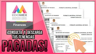 Como checar tenencias del Estado de mexico 2023 ACTUALIZADO  Descarga tus tenencias pagadas [upl. by Amak61]