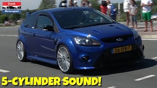 Ford Focus RSST 5Cylinder Turbo SOUND Compilation [upl. by Yonatan]