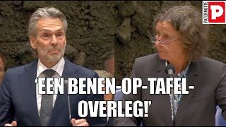 Benenoptafeloverleg met Landsadvocaat over noodwet begint Schoof amp Faber te achtervolgen [upl. by Eisor]