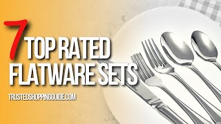 ✅ TOP 7 BEST Flatware  Spoon and Fork Reviews [upl. by Odell302]