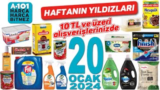 A101 20 OCAK 2024 İNDİRİM KATALOĞU  A101 HAFTANIN YILDIZLARI  A101 KAMPANYA TEMİZLİK GIDA a101 [upl. by Akered]