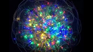 DIY Party Light Decoration  Perfect for a Disco Party [upl. by Barbour]