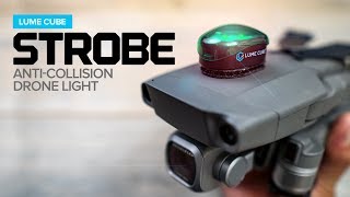 AntiCollision Drone Strobe Light by LUME CUBE [upl. by Akimert]