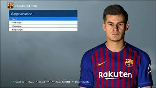 Coutinho face for PES 2017 converted from PES 2019 [upl. by Nomaid]