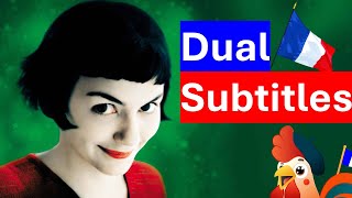 Learn French with Amélie Poulain  Bilingual Subtitles part 1 [upl. by Johppa813]