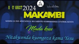 MAKAMBI KANISA LA NYAMAHARAGA CENTRAL SDA CHURCH 2024 [upl. by Sehguh]