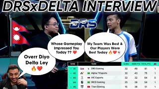 DRSxDELTA OVERR ENGLISH INTERVIEW 🔥👻 ANSH YT REACTION ❤️🇳🇵 PMGC 2022 LAST CHANCE  GaurabYT [upl. by Hembree932]