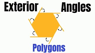 Exterior Angles of a Polygon [upl. by Ahtnama]