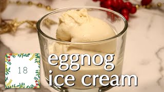 Eggnog Ice Cream Holiday Countdown 2022 Dinner Party Tonight [upl. by Nikolai]