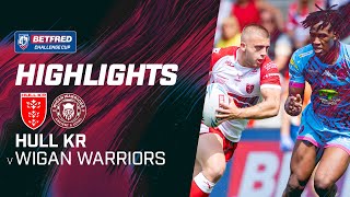 Highlights  Hull KR v Wigan Warriors  2024 Betfred Challenge Cup SemiFinal [upl. by Broderic612]