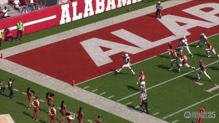 VA Tech vs Alabama  James Radley highsteps on the pick6 [upl. by Palocz]