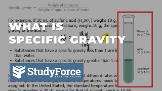 What is Specific Gravity and How its Calculated [upl. by Neelloj47]