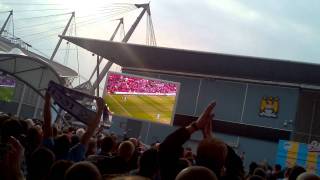 MANCHESTER DERBY  Man Utd 1 Man City 6  Live Footage From City Square Etihad Stadium Manchester [upl. by Asir209]