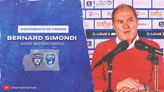 🎙️ Bernard Simondi avant Bastia [upl. by Anali]