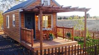 Tour The 10 Wide Tiny House quotNostalgiaquot Cottage [upl. by Areemas]