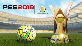 PES 2018 PS3 PATCH BRASILEIRÃO 100 [upl. by Dede]