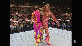 The Ultimate Warrior vs “Macho Man” Randy Savage SummerSlam 1992 [upl. by Roosnam611]