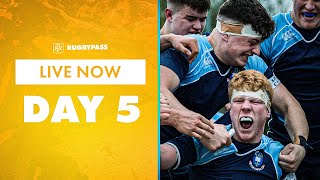 LIVE Rugby  World Schools Festival 2023  Day 5 [upl. by Lalitta966]