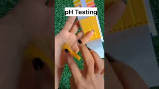 Himalaya face wash pH testingtrending shortvideo youtubeshorts himalayas viralvideo subscribe [upl. by Kciredohr]