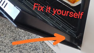 Oven door hinge repair and maintenance [upl. by Gilda672]