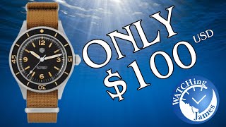 WatchDives 50 Fathoms Homage  First Impressions  affordablewatches [upl. by Dnumyar]