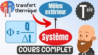 Transfert thermique  conduction convection et rayonnement  cours de physique chimie terminale [upl. by Attalanta]