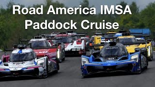 2023 Road America IMSA Paddock Cruise [upl. by Namdor435]