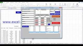 Buchführungsprogramm auf Basis einer Excel Datei VBA Programmierung Zahlungsausgang [upl. by Brewer]