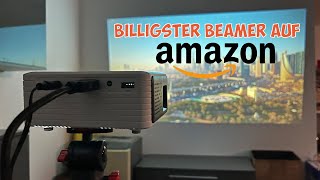 Günstigster Beamer auf AMAZON I AKIYO Mini Beamer [upl. by Larina]