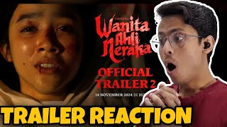 Wanita Ahli Neraka  Official Trailer 2 Reaction  Holly Verse [upl. by Maryellen]