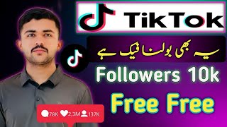 Tiktok Free Likes New Trick  Tiktok Free Followers Views Free  Tiktok Account Viral For you Trick [upl. by Osithe295]