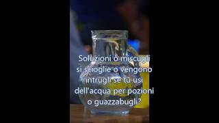 Le canzoni dellacqua 6 Soluzioni o miscugli Scienze Scuola Primaria [upl. by Cumine930]