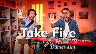 quotTake Fivequot  Felix Mross Piano amp Daniel Mai Guitar Jazz Duo [upl. by Yendirb479]