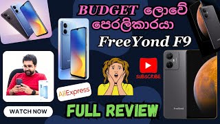 AliExpress එකෙන් ගෙනාපු Budget ලොවේ පෙරලිකාරයාFreeYond F9 Full Review aliexpress viral trending [upl. by Tristan51]