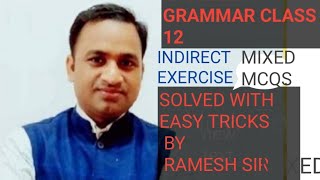 Indirect MCQs mixed exercise from Excellent Book class 12 solved by Ramesh sir [upl. by Delanos935]