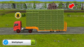 Fs 16 Farming simulator 16  Grass Bales storage and loading in Fs 16  Fs 16 Gameplay video [upl. by Mufi]