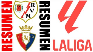 Rayo Vallecano vs Osasuna 31 Resumen  La Liga 20242025 [upl. by Notnef457]