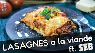 Lasagnes à la viande  YouCook amp Seb [upl. by Tiffa]