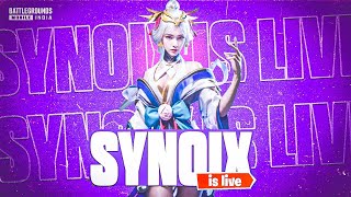 BGMI LIVE RANK PUSH TOP 100  SYNOIX IS LIVE  TDM 1v1 GIVEAWAY UC [upl. by Romilly]