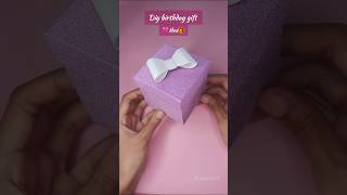 DIY birthday gift idea 💡 shorts artandcraft diy shortvideo diycrafts art artshorts [upl. by Eislehc82]